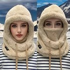 Winter Warm Thermal Windproof Balaclava Ski Hood Motorcycle Face Cover Polar