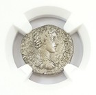 Ancient Roman Silver Denarius Of Commodus  ad 177-192  - Ngc Certified  ch-f 