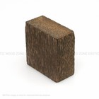 Black Palm Bowl Blank 6x 6x 2 Wood Turning Square Block - Free Us Shipping