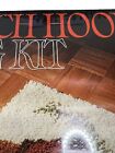 Vintage Mushrooms Wonderart Latch Hook Rug Kit  4650 20  X 27  Brand New Sealed