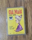 Vintage Old Maid Card Game Whitman  4492 Complete With Plastic Case Usa