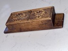 Vintage Hand Carved Wood Block Cookie Press Stamp Wall Decor