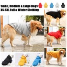 Dog Winter Hooded Sweat Shirt For S-3xl Doggy Pet Coat Puppy Cat Jacket Clothes