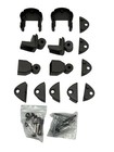 Barrette Versarail Cambridge Matte Bronze Aluminum Top Stair Bracket Kit Barette