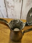 Antique Islamic Arabic Middle Eastern Brass Dallah Coffee Pot