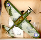 Vintage Cox P-40 Warhawk Plane Flying Model  049 Gas Powered Engine W  Box