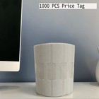 1000 Jewelry Price Tags Self-adhesive Tags Price Identify Jewelry Price Tags