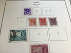 Burma 1937-1946 Scott T  51 65  66-69  70 84  O1 014 Used Mint Mounted On Pages