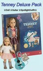 American Girl Tenney Deluxe Gift Set Doll Spotlight Outfit Guitar Accessories