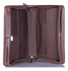 Leather Bible Cover Book Cover Planner Cover With Handle And Back Dark Brown
