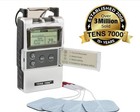 Tens 7000 2-channel Handheld Tens Unit W  Carry Case  Pads  Leads  Battery