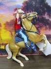 Hartland Roy Rogers With Cowboy F r Horse Saddle Hat And Pistols Hang Tag