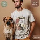 Vintage Cat Dog Retro Christian Pet Lover Graphic Gildan Tee Gift