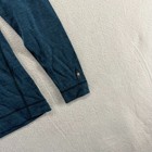 Smartwool Quarter Zip Women s Large Blue 1 4 All Seasons Base Layer Merino Solid