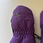 Columbia Sportswear Purple One Size Toddler Mittens Zippered Snow Gloves