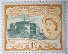 Travelstamps  1954-63 St  Christopher  Nevis  Anguilla Stamps Sg 107  1c  Mnh