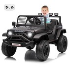 Kids Electric Ride On Car W  Parent Remote Control bluetooth music Player led