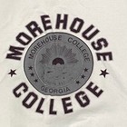 Vintage Morehouse College Sweatshirt 1980s Size L   Xl White With Logo Unisex