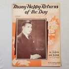 Many Happy Returns Of The Day 1931 Sheet Music Piano Guitar Vocal Ben Alley Vtg