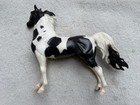 Retired Breyer Horse  1141 Black White Tobiano American Saddlebred Stallion  2