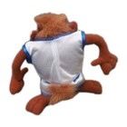 Vintage Tasmanian Devil Taz 1996 Mcdonalds Space Jam Warner Bros Plush Toy