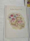 Vintage Greeting Cards Lot Of 4  Bears Guc Unwritten In
