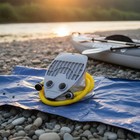Inflatable Boat Foot Pump Easy To Use Kayak Air Inflator Inflation And