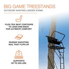 Big Game Spector Xt 17 Foot 2 Person Deer Hunting Ladder Climbing Tree Stand