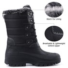 Women s Cold-proof Winter Snow Boots Lightweight Warm Outdoor Mid-calf Booties