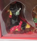 Blue Sky Claywoks Dachshund Christmas Ornaments  Set Of 2  New 