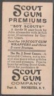 E41 Scout Gum Co   Boy Scouts  1910 s  No 17  To Build A Barrel Bridge