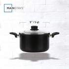 Aluminum Black Non-stick Coated 5qt Dutch Oven