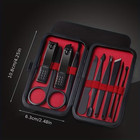 Women Men Manicure Pedicure Set Finger Toe Nail Clippers Scissors Grooming Kit
