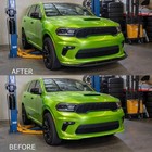 4pcs Front Bumper Lip Splitter For 2021-2025 Dodge Durango Hellcat Carbon Fiber