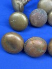13 Vintage Brass   Bronze Door Knobs   Use  Repurpose  8 Are Good  5 With Dents