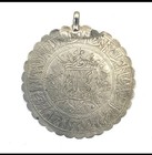 Antique Islamic Silver Pendant Ottoman Middle East Quran Arabic Amulet Talisman 