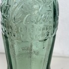 Vintage 1956 Green Glass Coca-cola 6 Oz Hobbleskirt Bottle Las Vegas Nevada Nv