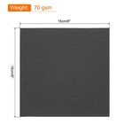 75 Sheets Origami Paper Double Sided 15x15cm Square Sheet Black
