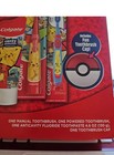 Colgate Pok  mon Kids Gift Set 3 Pieces Powered Electric Toothbrush Toothpaste