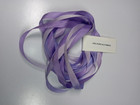 100  Pure Silk Embroidery Ribbon 7mm Variegated  Purples  3 Yards