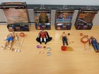 Jada Toys Street Fighter Ii 4-figure Mixed Lot Sagat M  Bison Fei Long Akuma