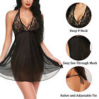 Clearance-women-sexy-lingerie-lace-dress-chemise-underwear-babydoll-sleepwear