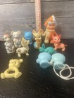 Vtg Baby Toy  Rubber Squeak Toys Lot Of 10 Works