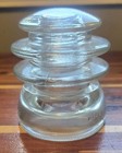Hemingray 56 Clear Glass Insulator Made In The U s a  1-57