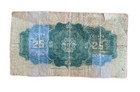 Dominion Of Canada 25 Cents Banknote 1923
