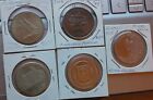 Lot Of 6 Canada Trade Dollar Coins New Brunswick Nova Scotia Pei