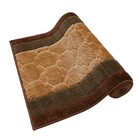 Custom Size Volley Brown Design Washable Non Slip Runner Rug