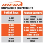 Ibera Bike Rear Rack Touring Carrier Plus For Disc Brake Mount Mtb Fat Tire Bike
