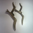 Vintage Brass Flying Seagulls Birds Set Of 2 Wall Hanging Mid Century Modern Mcm