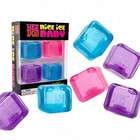      Needoh Nice Ice Baby 4-pack Mini Cubes   Authentic Squishy Fidget Toy    